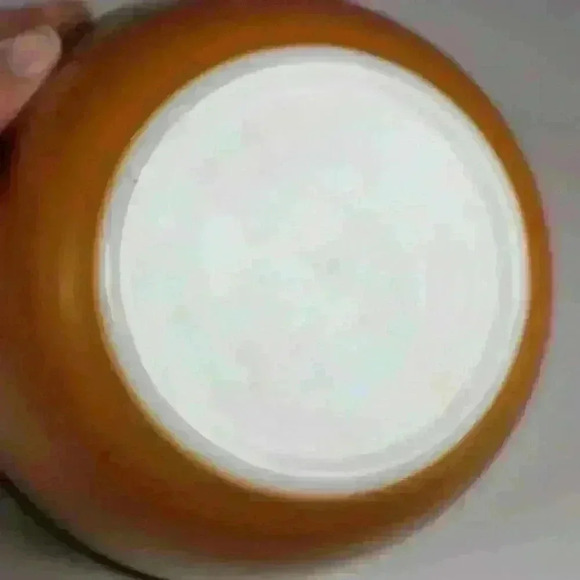 VINTAGE PYREX Old Orchard Mixing Bowls Nesting Lot of 2 60s 70s Brown 401 402 - Picture 7 of 16